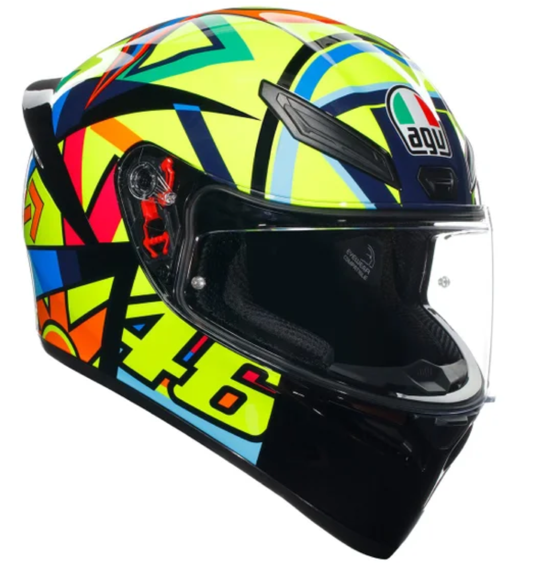 AGV K1 S ROSSI SOLELUNA 2017