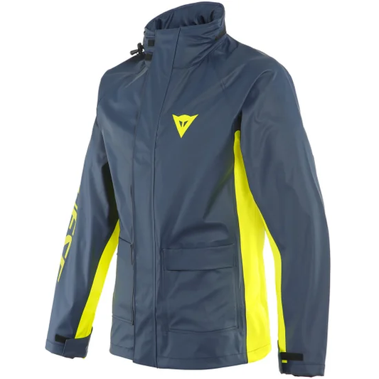 CASACO IMPERMEÁVEL  DAINESE STORM 2 BLACK/YELLOW FLUO