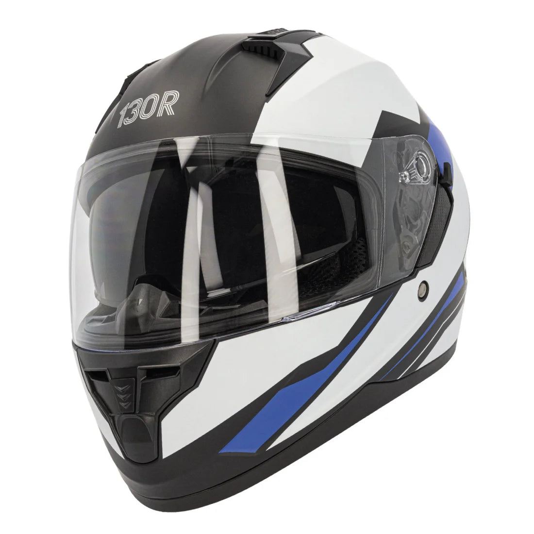 CAPACETE 130R KATSURA ROCKER MATT BLACK / WHITE / BLUE