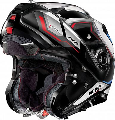 NOLAN N100-5 UPWIND N-COM BLACK/WHITE/BLUE/RED