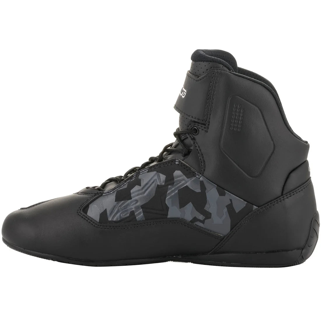 BOTAS ALPINESTARS FASTER-3 BLACK / GREY CAMO / RED FLUO