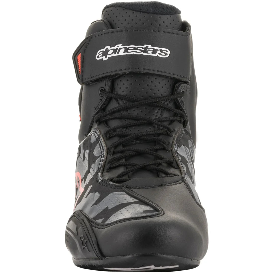 BOTAS ALPINESTARS FASTER-3 BLACK / GREY CAMO / RED FLUO