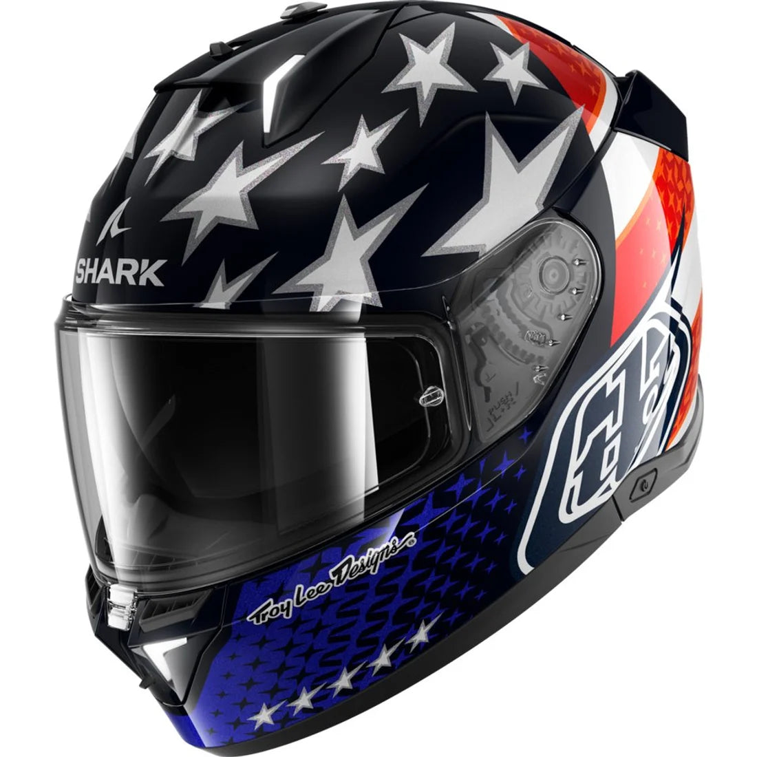 CAPACETE SHARK SKWAL I3 TLD USA BLUE / RED / WHITE