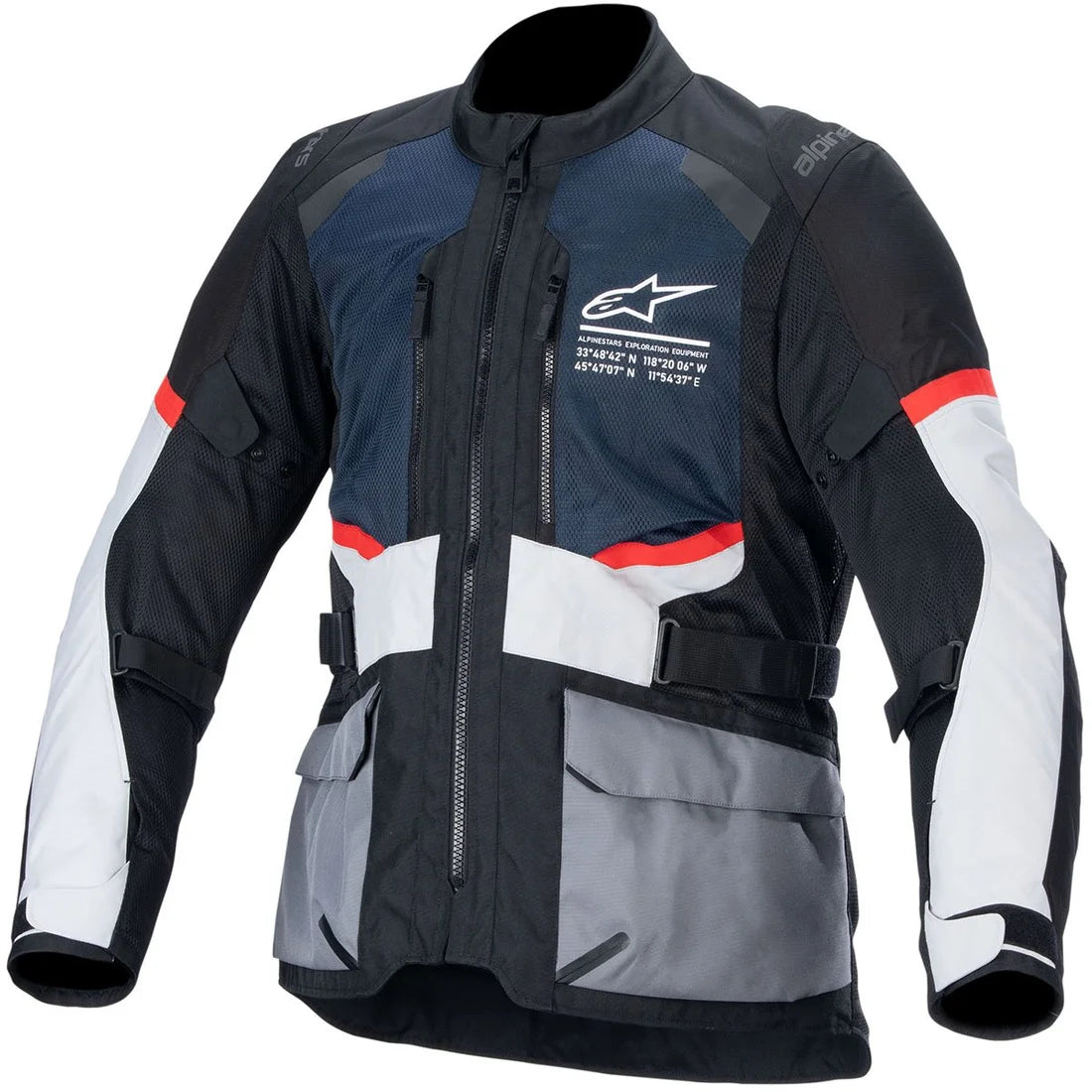 CASACO ALPINESTARS ANDES AIR DRYSTAR DEEP BLUE / BLACK / ICE GREY